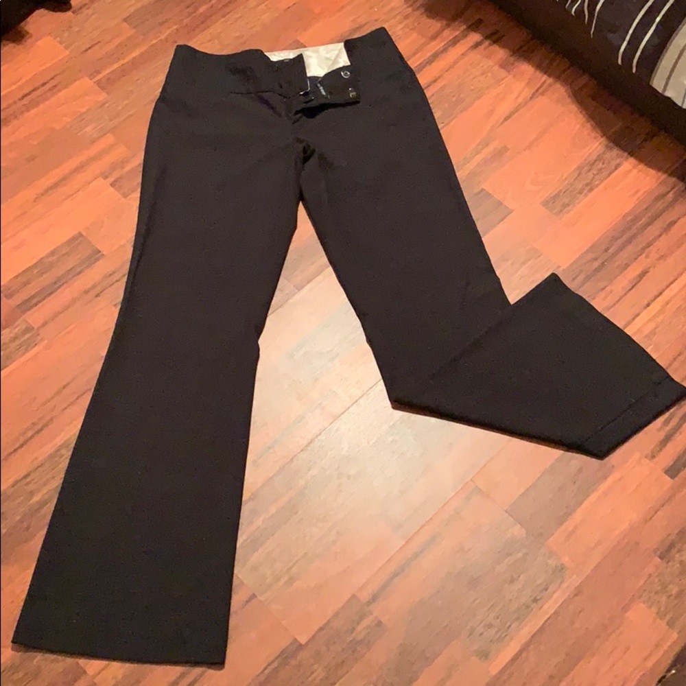 I am smart Maurice’s black dress pants.